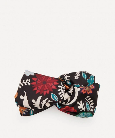 La Doublej Pinup Botanical-print Headband In Fire Flower