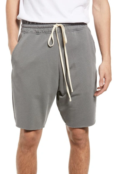 Shop Allsaints Helix Sweat Shorts In Sacremento Green