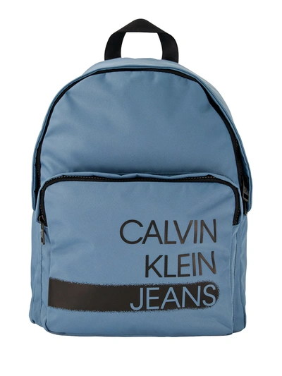 Shop Calvin Klein Kids Backpack In Blue