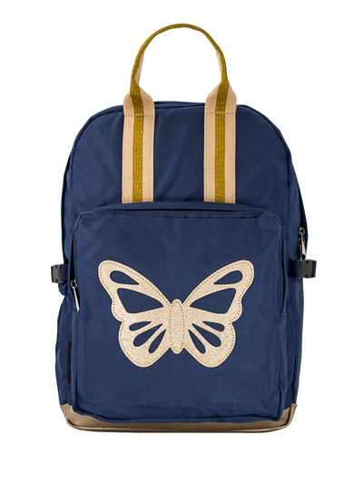Shop Caramel & Cie Kids Backpack For Girls In Blue