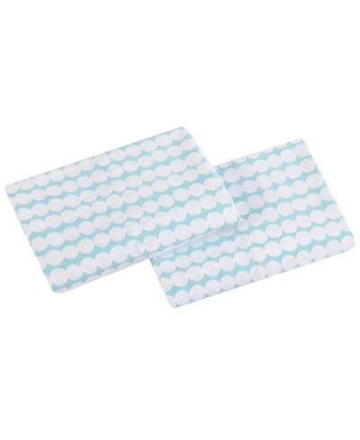 Shop Marimekko Pikku Rasymatto Percale Standard Pillowcase, Set Of 2 Bedding In Pastel Blue