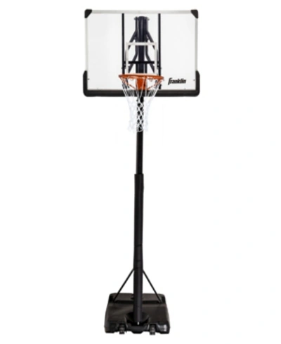 Shop Franklin Sports 48" Portable Basketball Hoop In Black