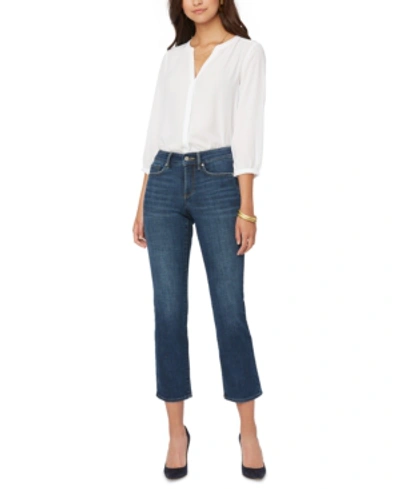 Shop Nydj Marilyn Straight Ankle Jeans In Oxford