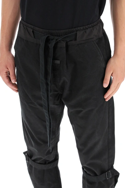 Shop Fear Of God Bondage Trousers In Black