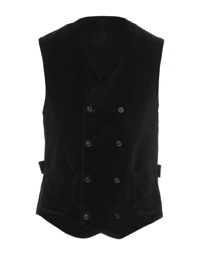 Shop T-jacket By Tonello Vests In Black