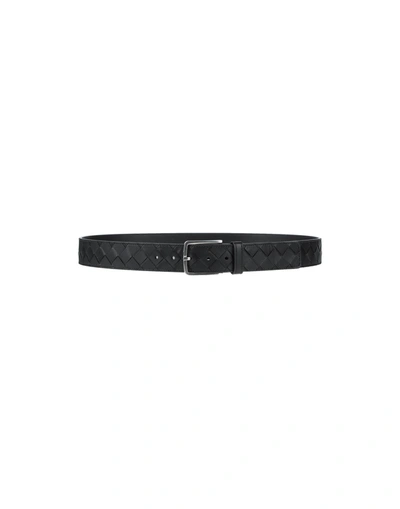 Shop Bottega Veneta Belts In Black