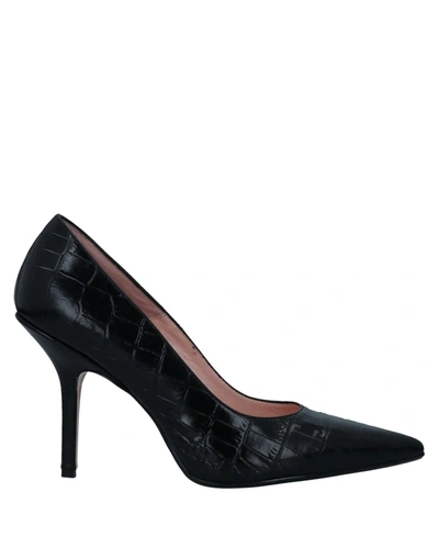 Shop Anna F Pumps In Black