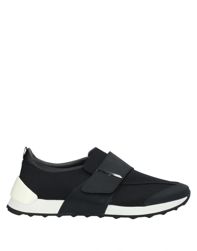 Shop Alberto Guardiani Sneakers In Black