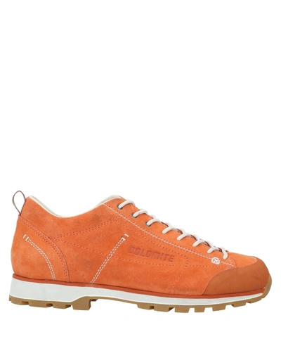 Shop Dolomite Sneakers In Orange