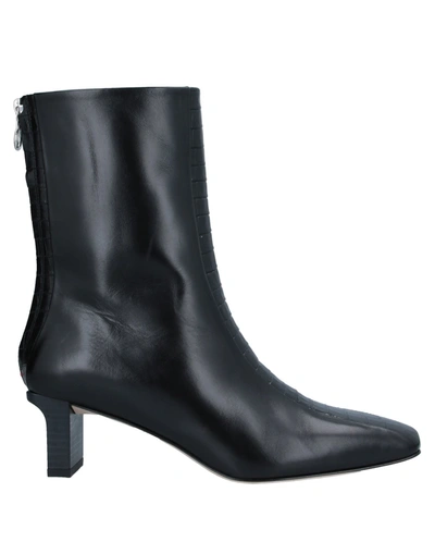 Shop Aeyde Ankle Boots In Black