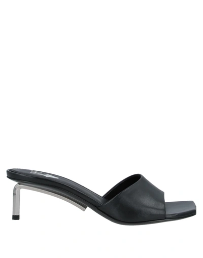 Shop Off-white Woman Sandals Black Size 5 Soft Leather