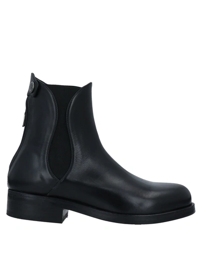 Shop Alberto Fasciani Woman Ankle Boots Black Size 6 Calfskin