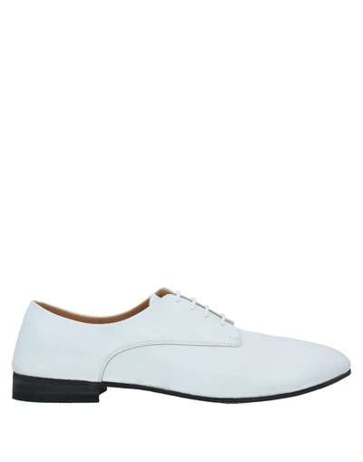 Shop Alberto Fasciani Lace-up Shoes In White