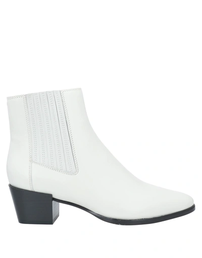 Shop Rag & Bone Ankle Boots In Ivory