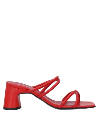 Shop Dorateymur Woman Sandals Red Size 9 Soft Leather