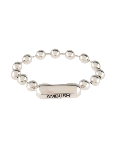 Shop Ambush Man Bracelet Silver Size Xs 925/1000 Silver