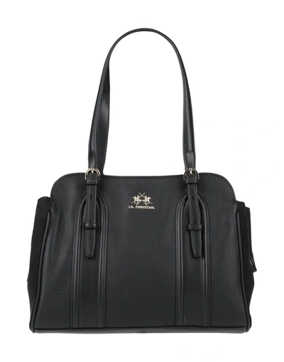 Shop La Martina Handbags In Black