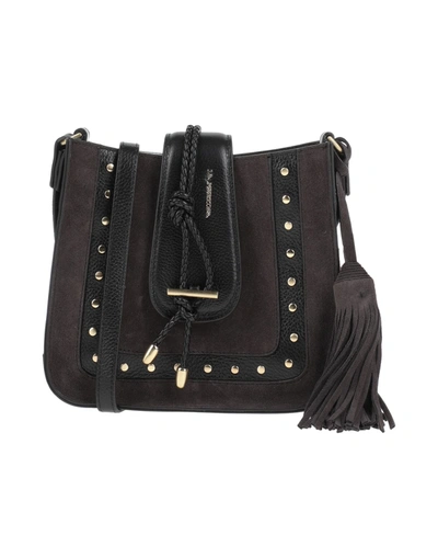 Shop La Martina Handbags In Dark Brown