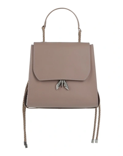 Shop Patrizia Pepe Handbags In Light Brown