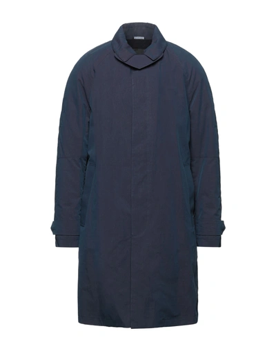 Shop Allegri Overcoats In Slate Blue