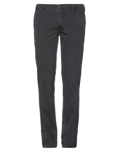 Shop Mmx Man Pants Lead Size 38w-34l Cotton, Elastomultiester, Elastane In Grey