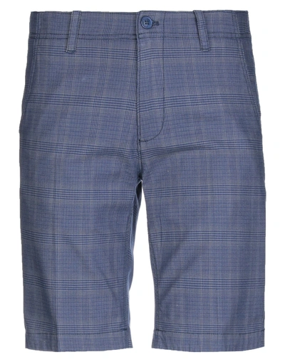 Shop Eric Hatton Shorts & Bermuda Shorts In Dark Blue