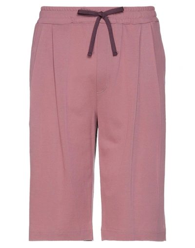 Shop Dolce & Gabbana Shorts & Bermuda Shorts In Pastel Pink
