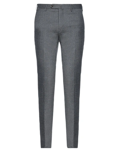 Shop Pt Torino Man Pants Grey Size 36 Virgin Wool