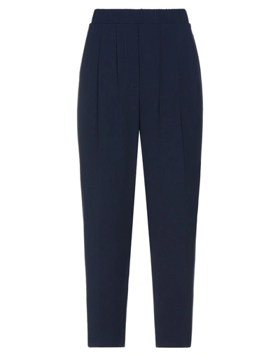 Shop Alpha Studio Woman Pants Midnight Blue Size 10 Polyester, Elastane