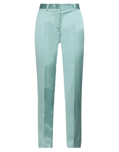Shop Manuel Ritz Woman Pants Light Green Size 4 Polyester, Elastane