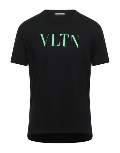 Valentino T-shirts In Black