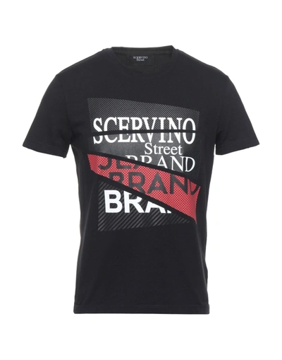 Shop Scervino Street T-shirts In Black