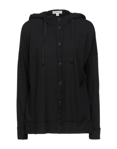 Shop Crossley Woman Sweatshirt Black Size S Cotton, Cashmere