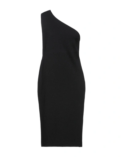 Shop Bottega Veneta Short Dresses In Black
