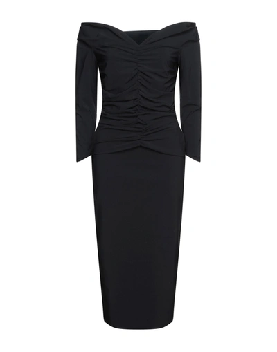 Shop Chiara Boni La Petite Robe Midi Dresses In Black