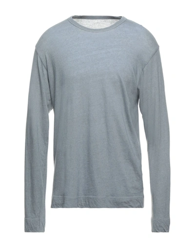 Shop Original Vintage Style Man Sweater Light Grey Size Xxl Cotton, Cashmere