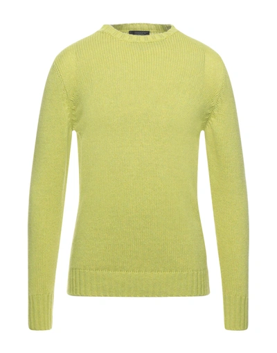 Shop Aragona Sweaters In Acid Green