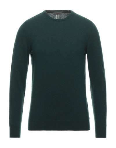 Shop +39 Masq Sweaters In Dark Green