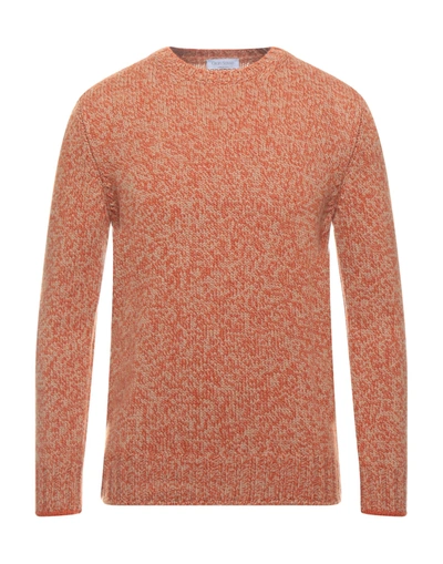 Gran Sasso Sweaters In Orange