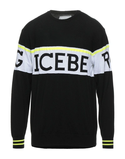 Shop Iceberg Sweaters In Black