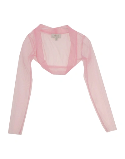 Shop Aletta Toddler Girl Wrap Cardigans Pink Size 6 Polyamide, Elastane