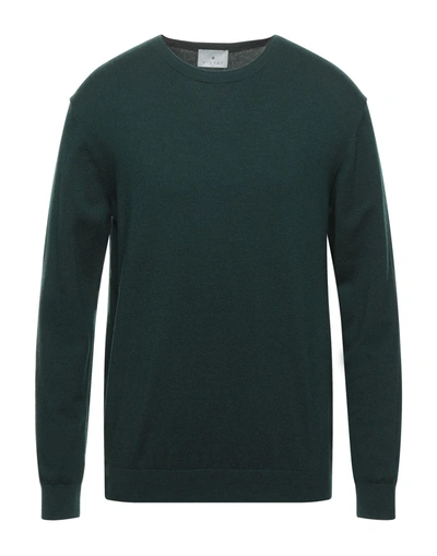 Shop Diktat Sweaters In Dark Green
