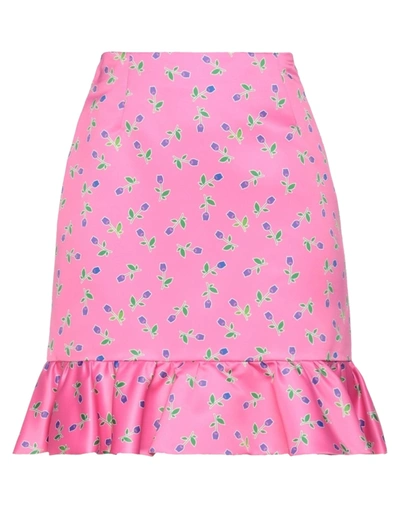 Shop Be Blumarine Woman Midi Skirt Pink Size 4 Polyester