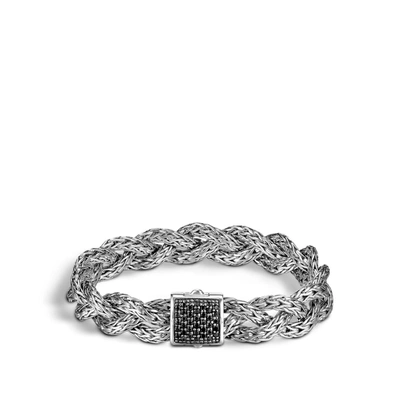 Shop John Hardy Braided Chain Bracelet In Peridot