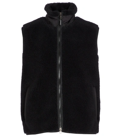 Burberry Wool-blend Vest In Black | ModeSens