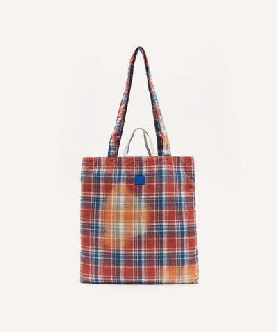 Shop Acne Studios Organic Cotton Flannel Tote Bag