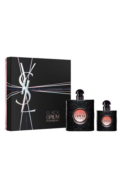 Shop Saint Laurent Black Opium Eau De Parfum Set (usd $196 Value)