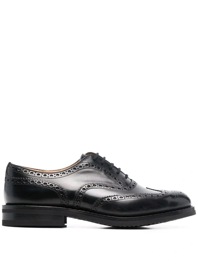 Shop Church's Burwood Lace-up Brogues In Schwarz