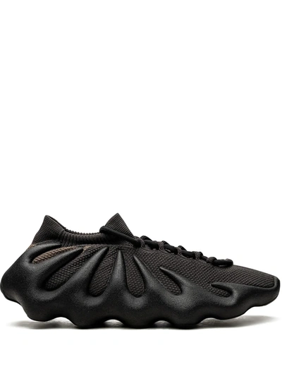Shop Adidas Originals Yeezy 450 "dark Slate" Sneakers In Black