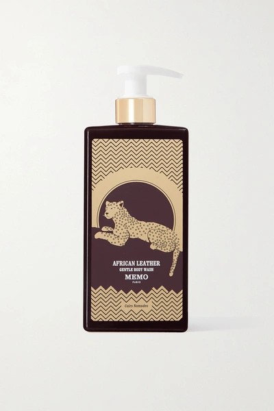 Shop Memo Paris Gentle Body Wash - African Leather, 250ml In Colorless